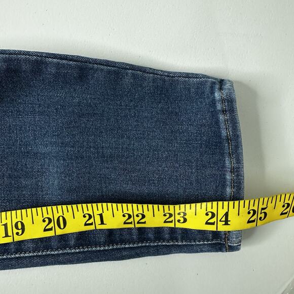 Madewell Jeans Womens 27 Blue Pull on Jean Elastic Waist Skinny Stretch - Picture 13 of 15